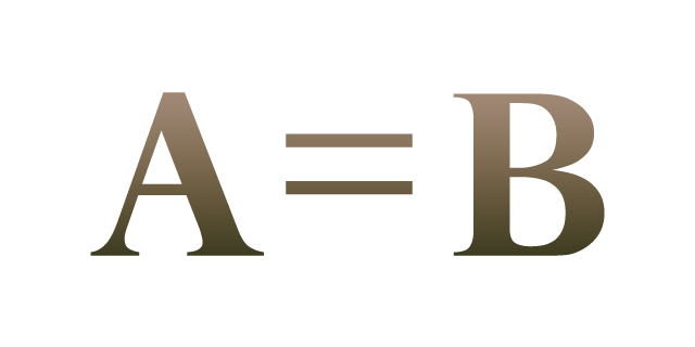 イコールの関係